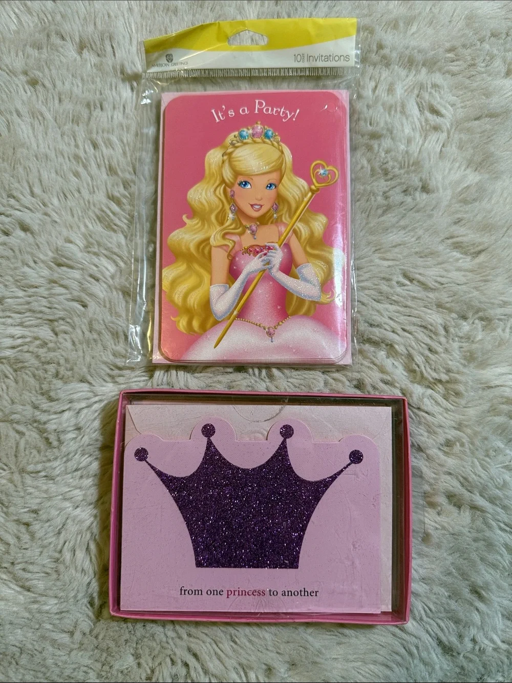 ✨American Greeting Princess To Another Princess Invitations & Thank You Cards✨